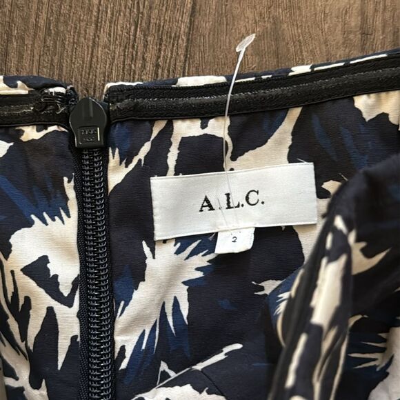 A.L.C Tate Strapless Midi Dress US 2 - Picture 6 of 7
